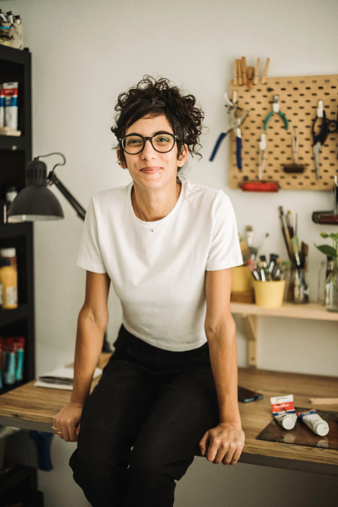 Hand-printed Original Designs. Small works of art that make us feel happy.