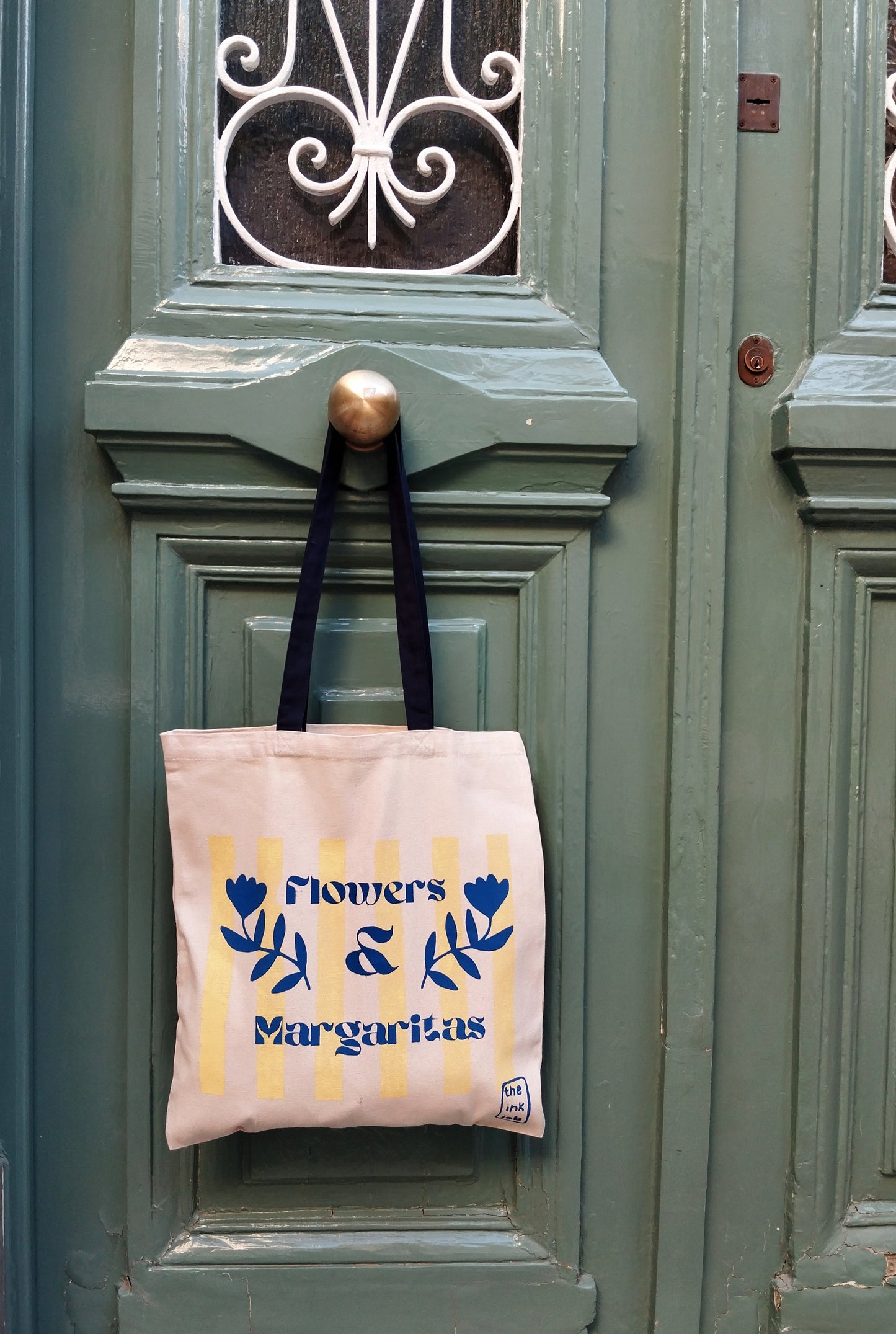 Flowers and Margaritas Tote Bag