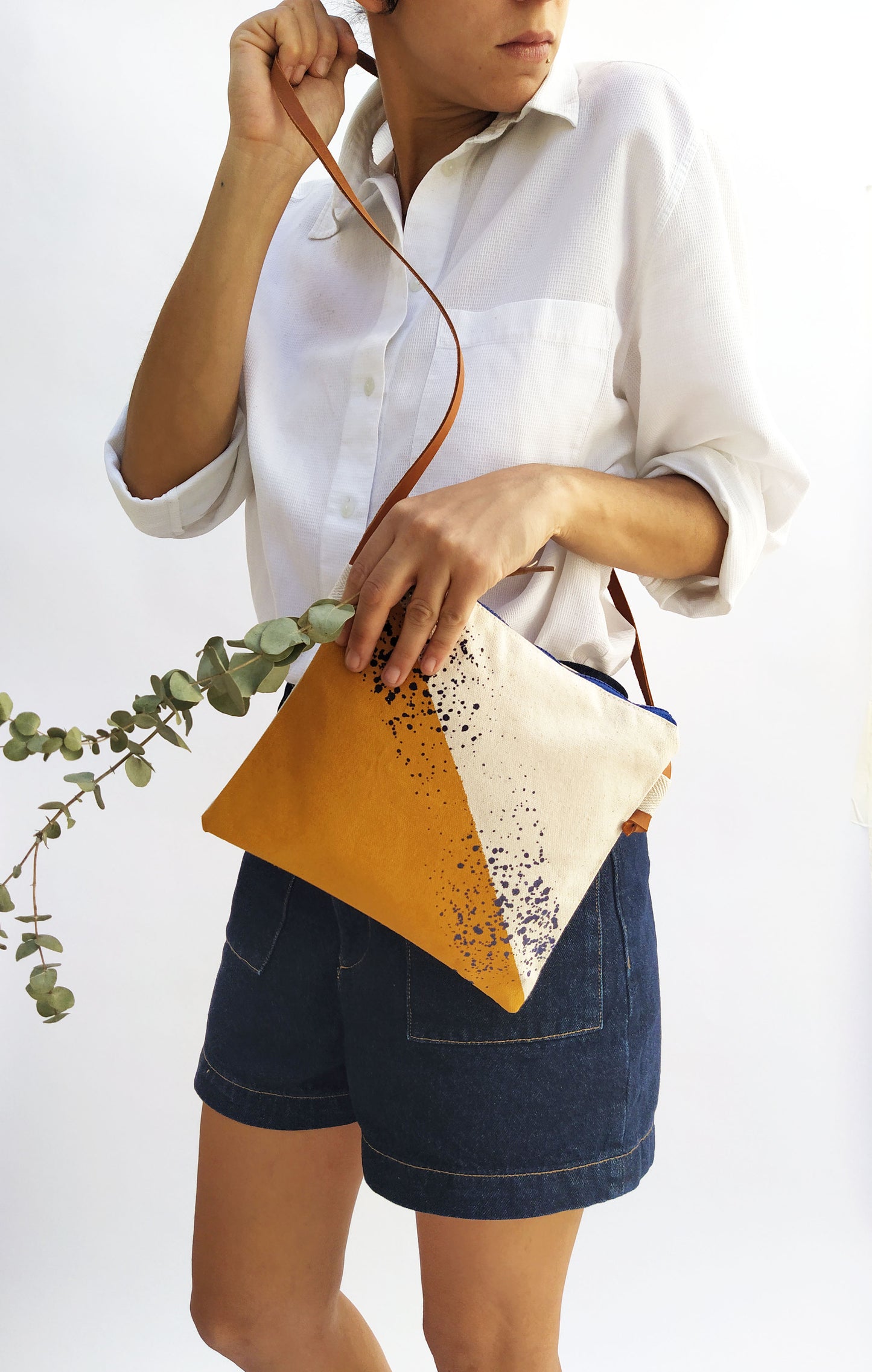 Minimalist Colorblock Purse