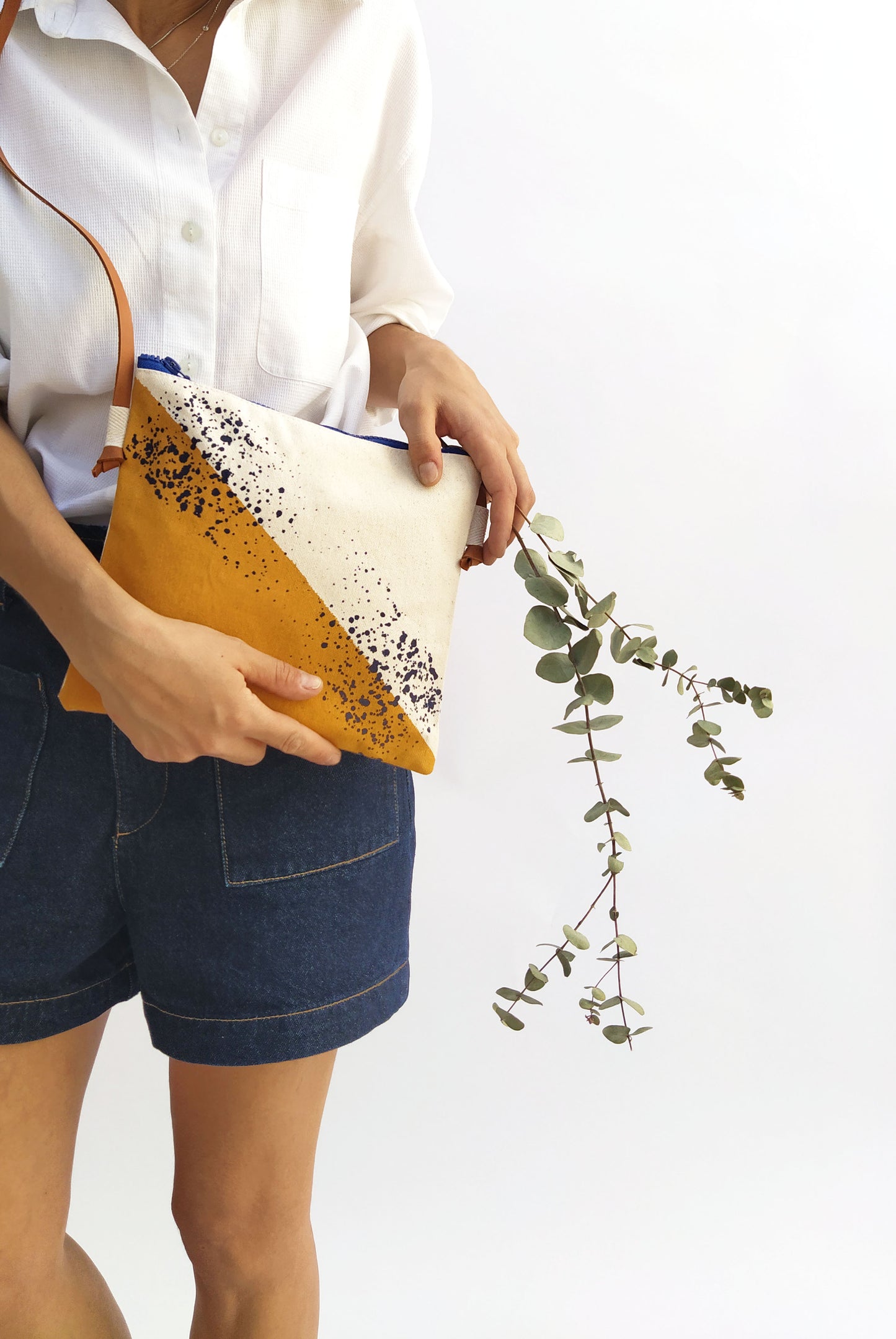 Minimalist Colorblock Purse