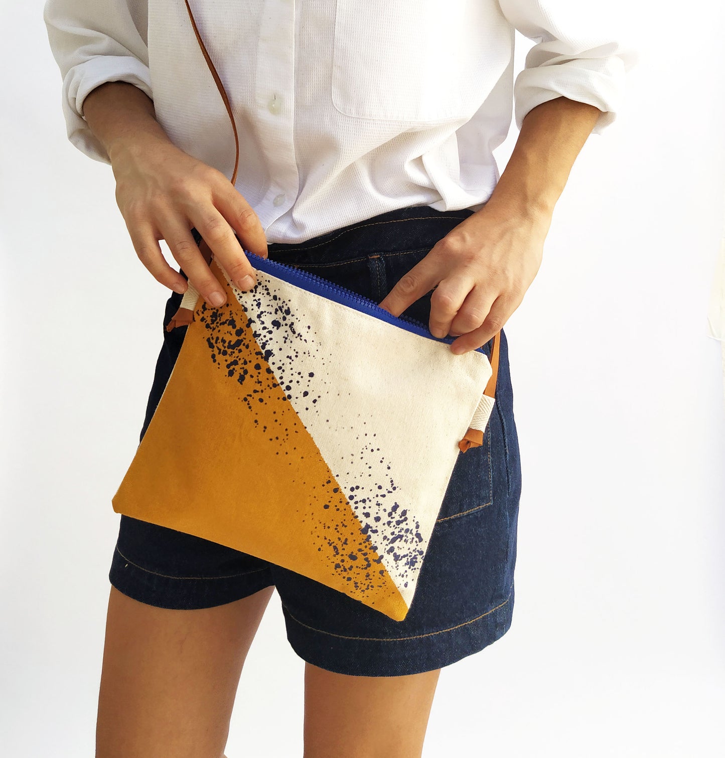 Minimalist Colorblock Purse