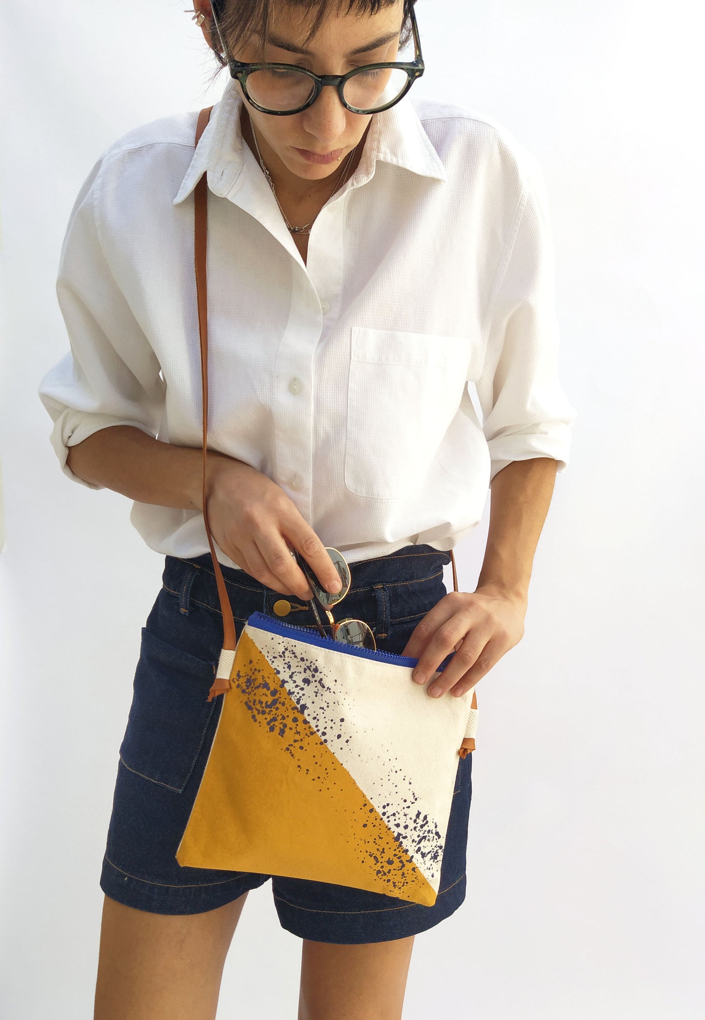 Minimalist Colorblock Purse