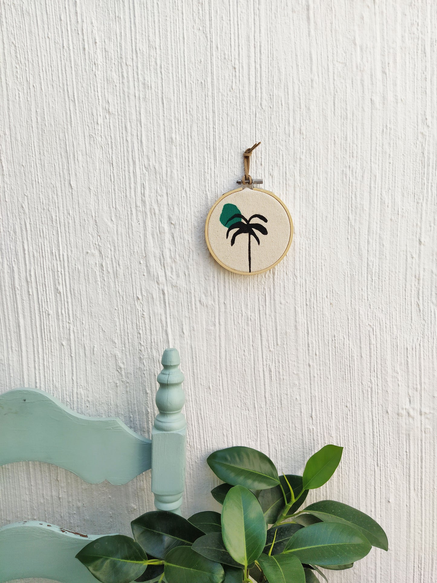 Mini Palm Tree Wall Decor