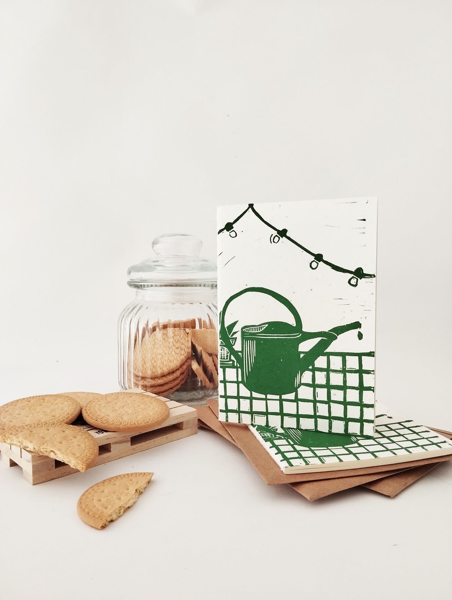 A6 Notebook with Watering Pot