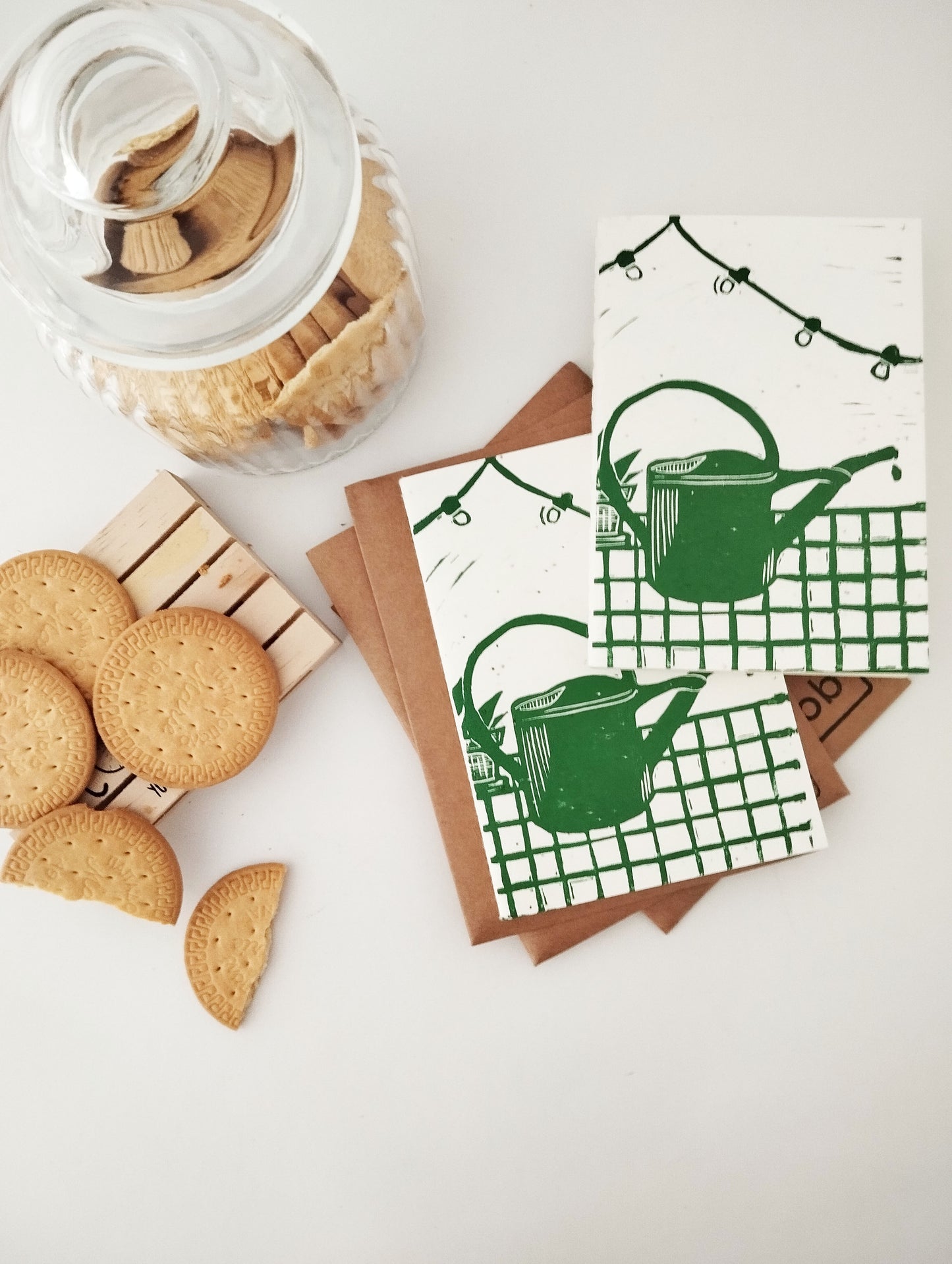 A6 Notebook with Watering Pot