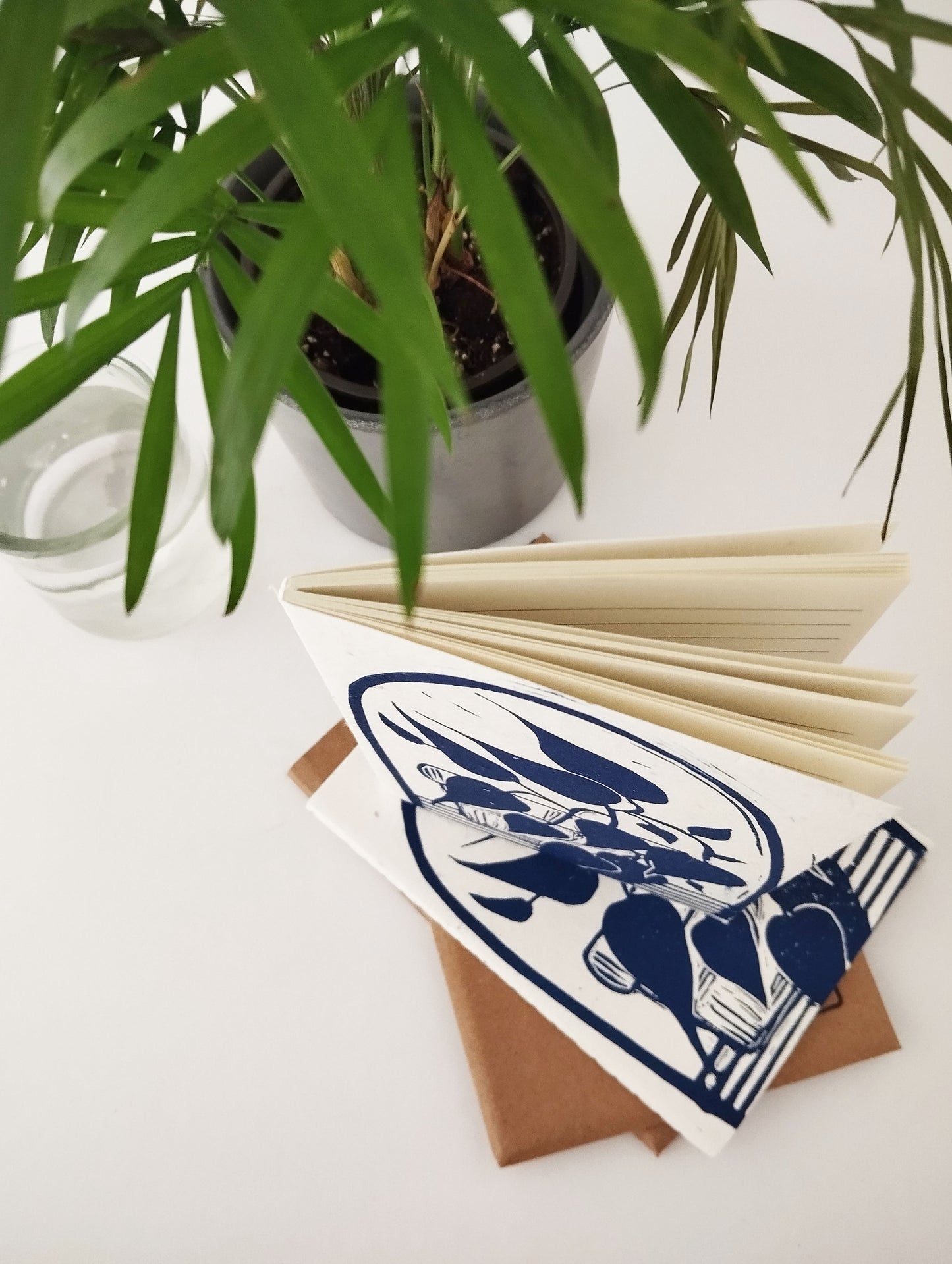 House Plant Print A6 Notebook