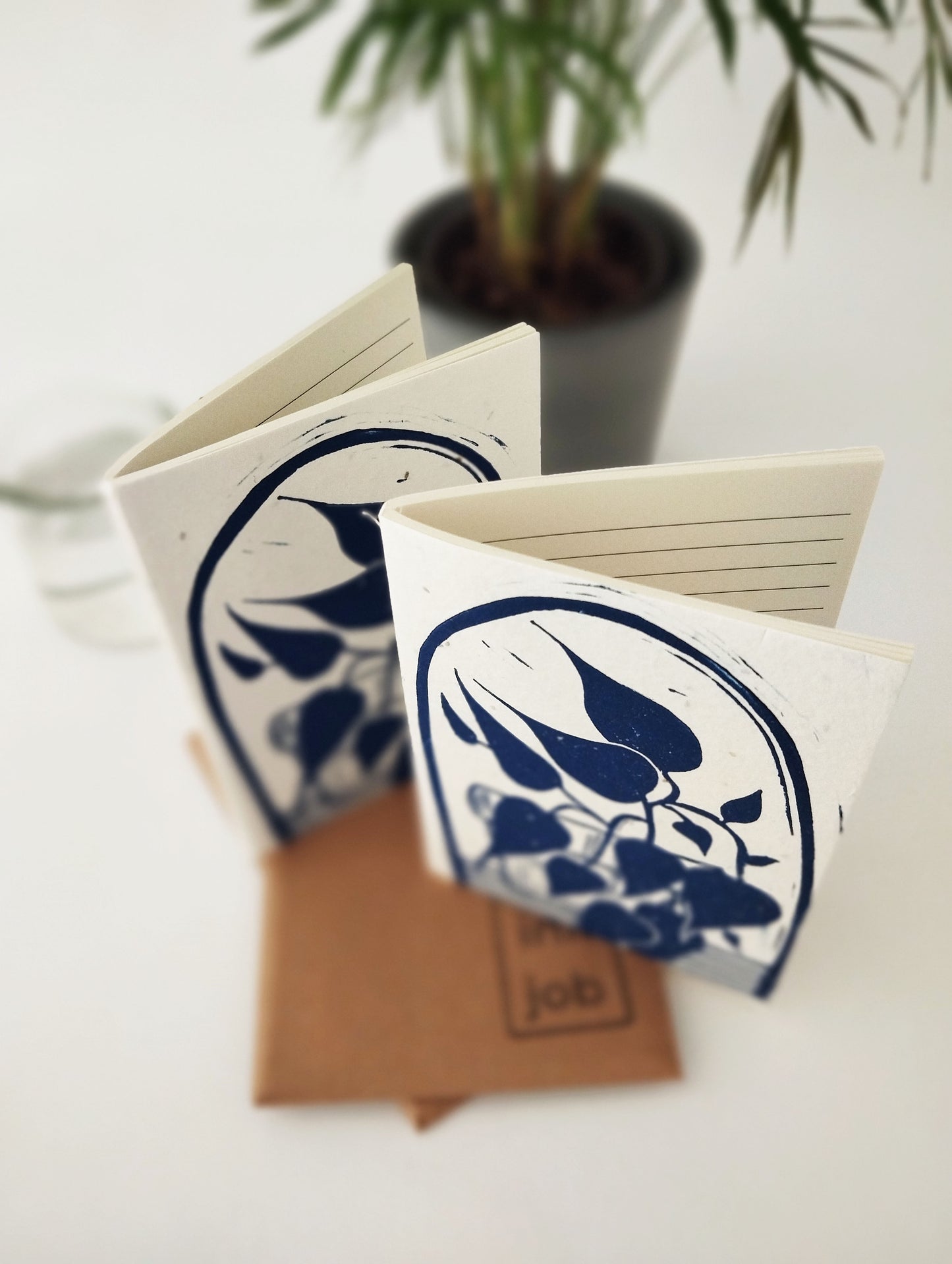 House Plant Print A6 Notebook