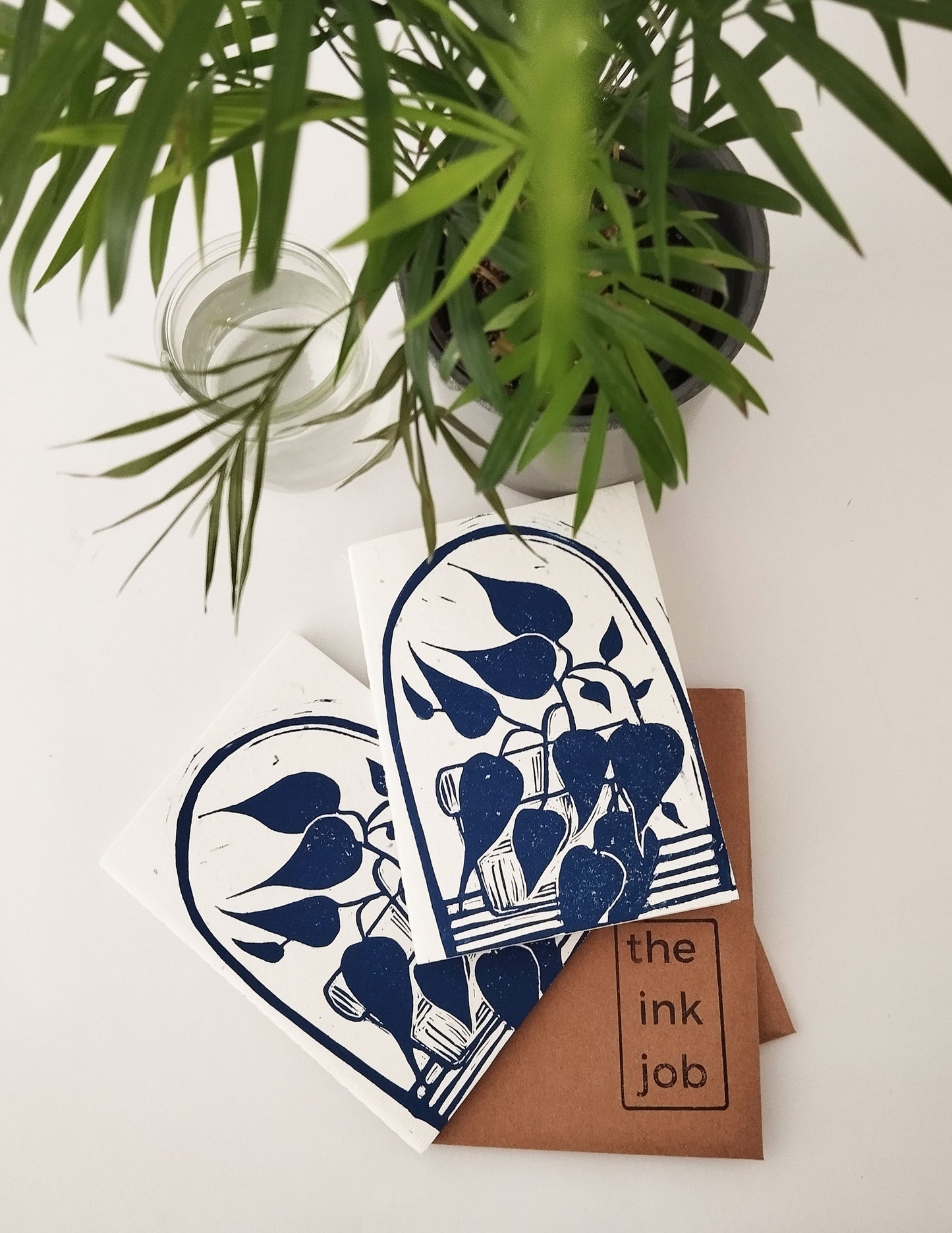 House Plant Print A6 Notebook