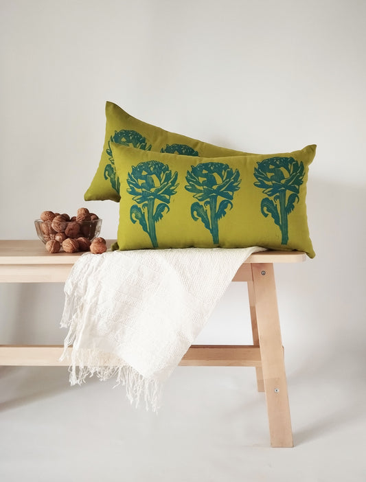 Artichoke Lumbar Cushion