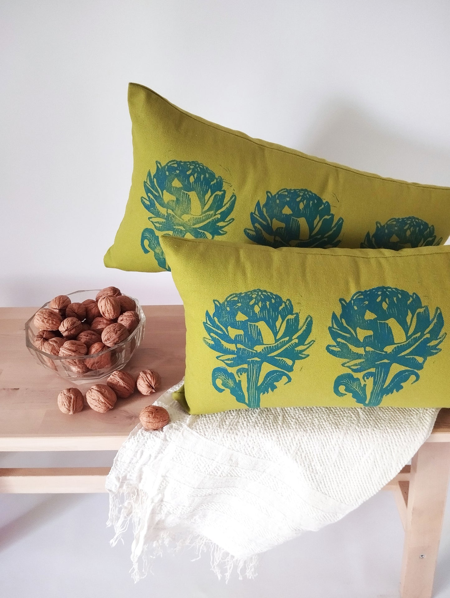 Artichoke Lumbar Cushion