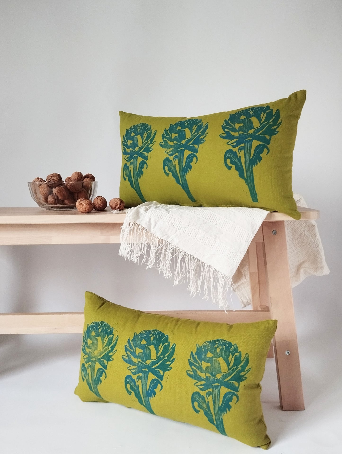 Artichoke Lumbar Cushion