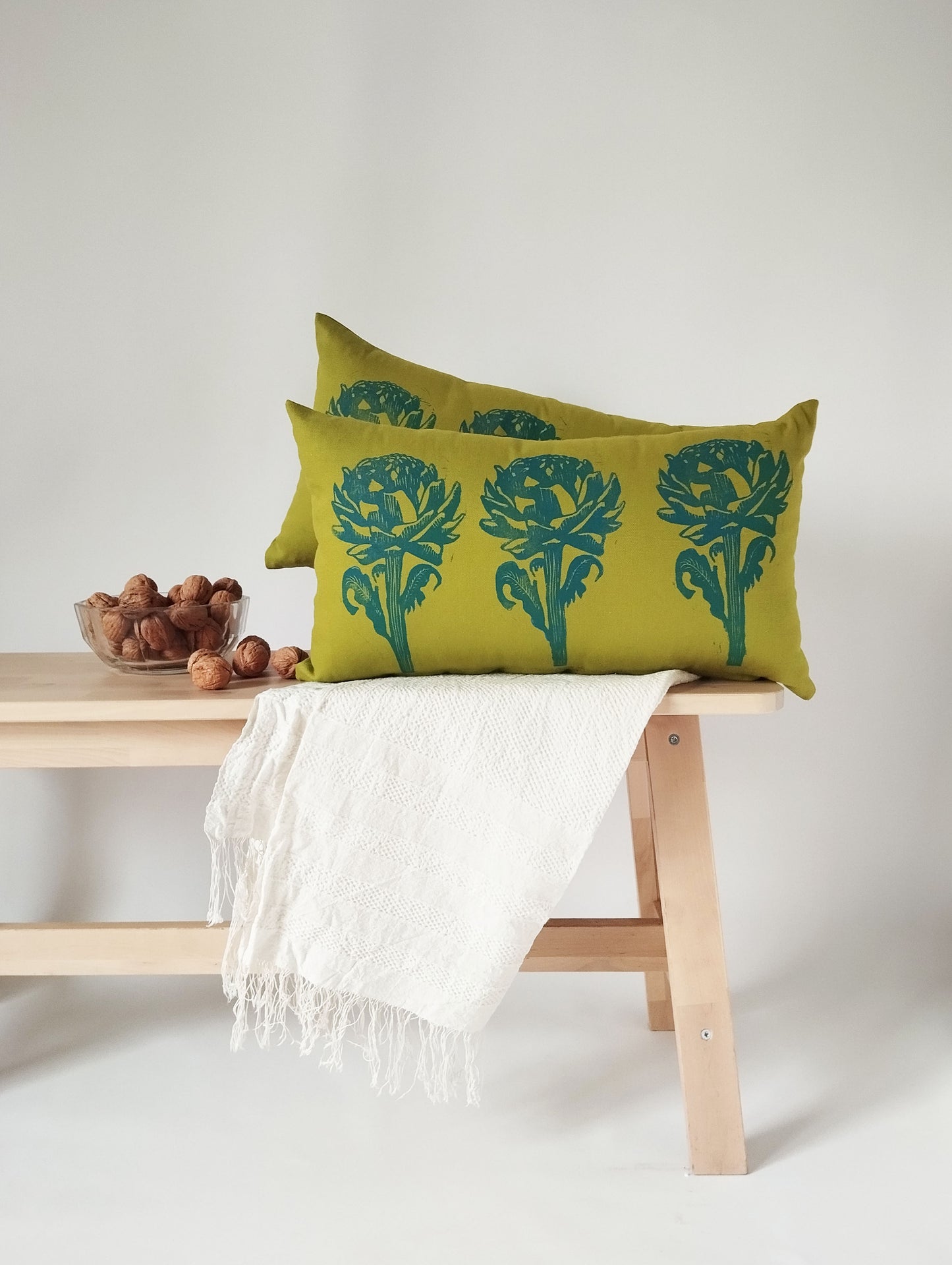 Artichoke Lumbar Cushion