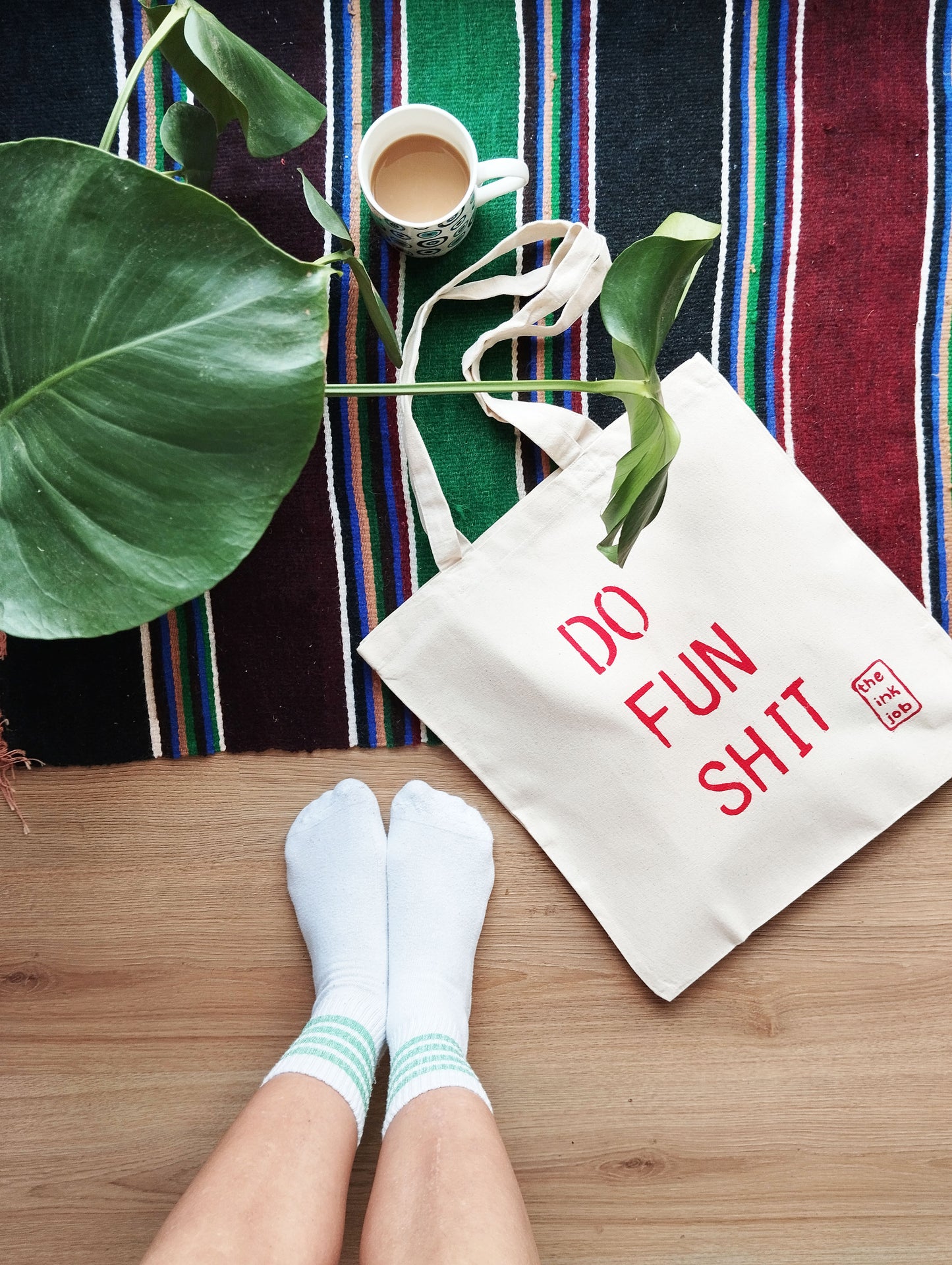 "Do Fun Shit" Tote Bag