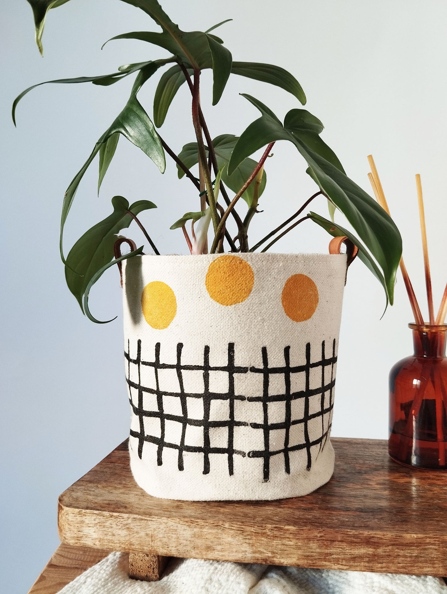 Minimal Fabric Planter