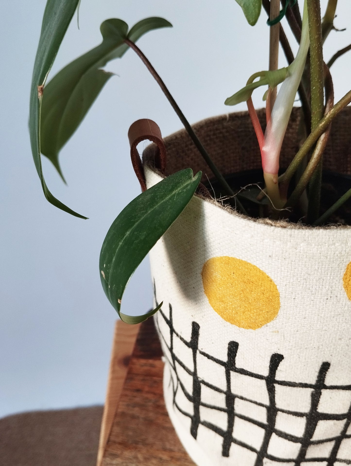Minimal Fabric Planter
