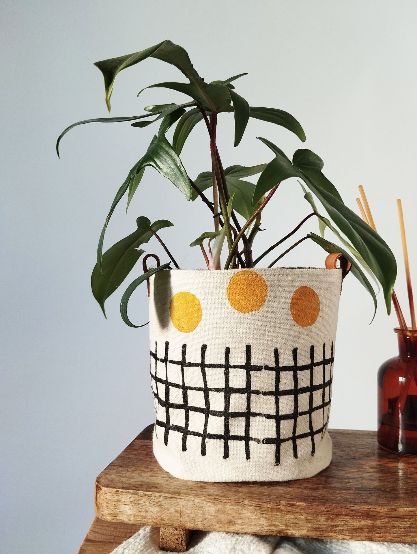 Minimal Fabric Planter