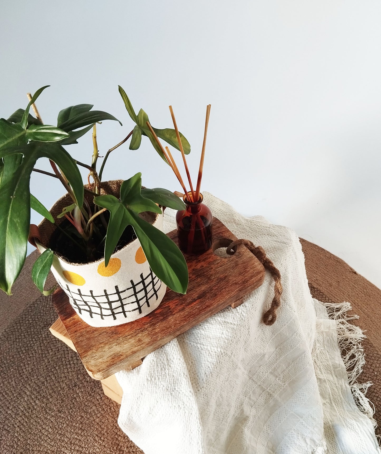 Minimal Fabric Planter