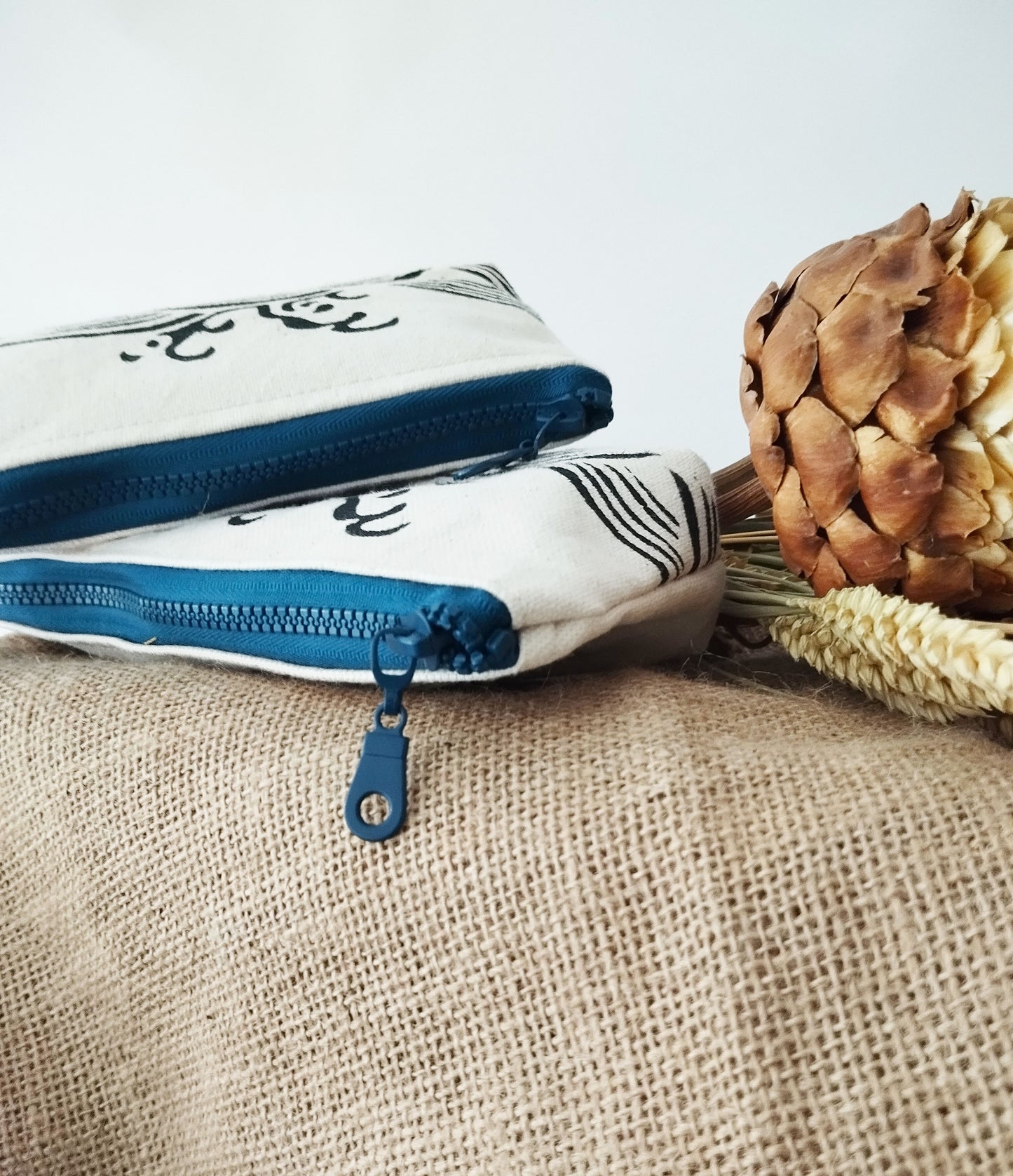 Japanese Wave Cosmetic Purse