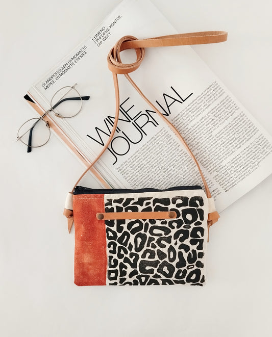 Vibrant Animal Print Crossbody Purse