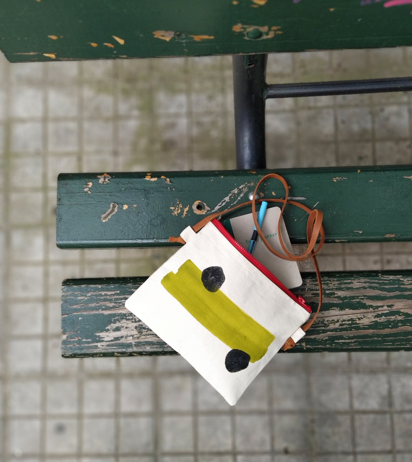 Brushstroke Crossbody Bag
