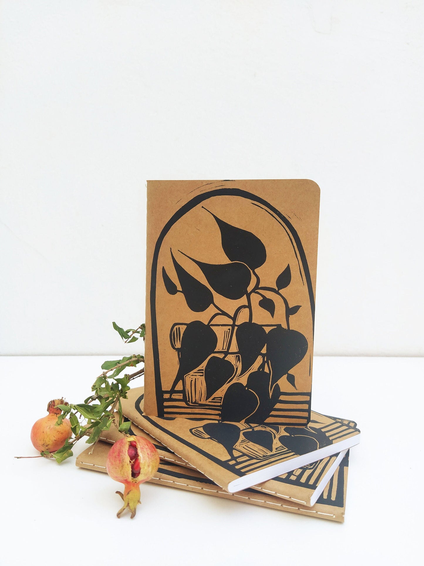 House Plant Block printed Notebook