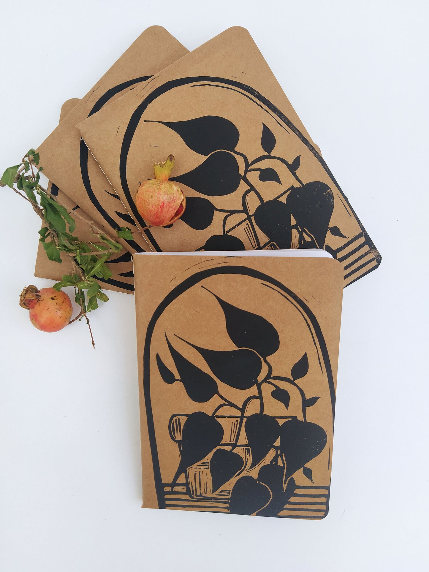 House Plant Block printed Notebook