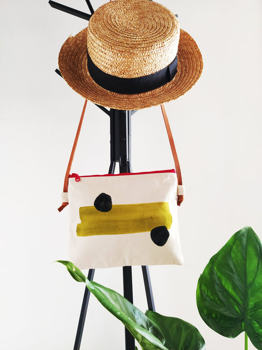 Brushstroke Crossbody Bag