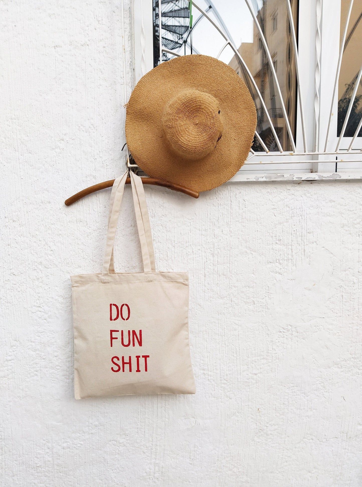 "Do Fun Shit" Tote Bag
