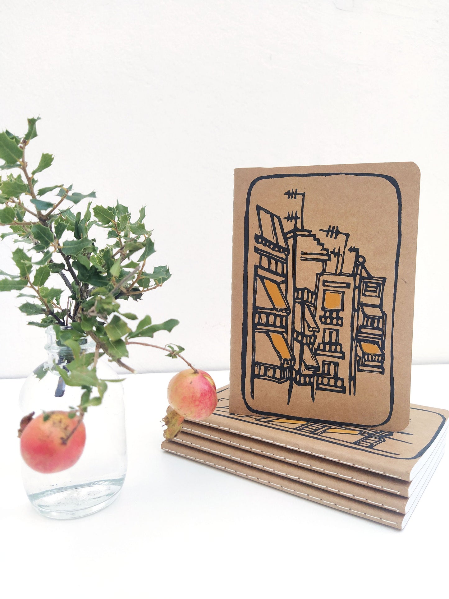 Athens Cityscape A6 Notebook
