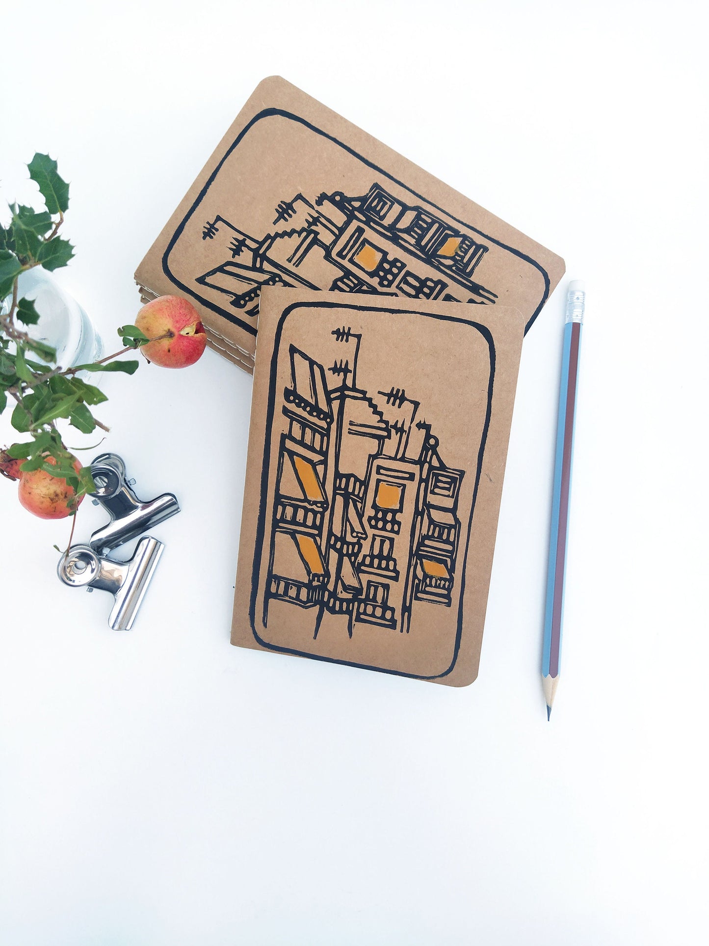 Athens Cityscape A6 Notebook