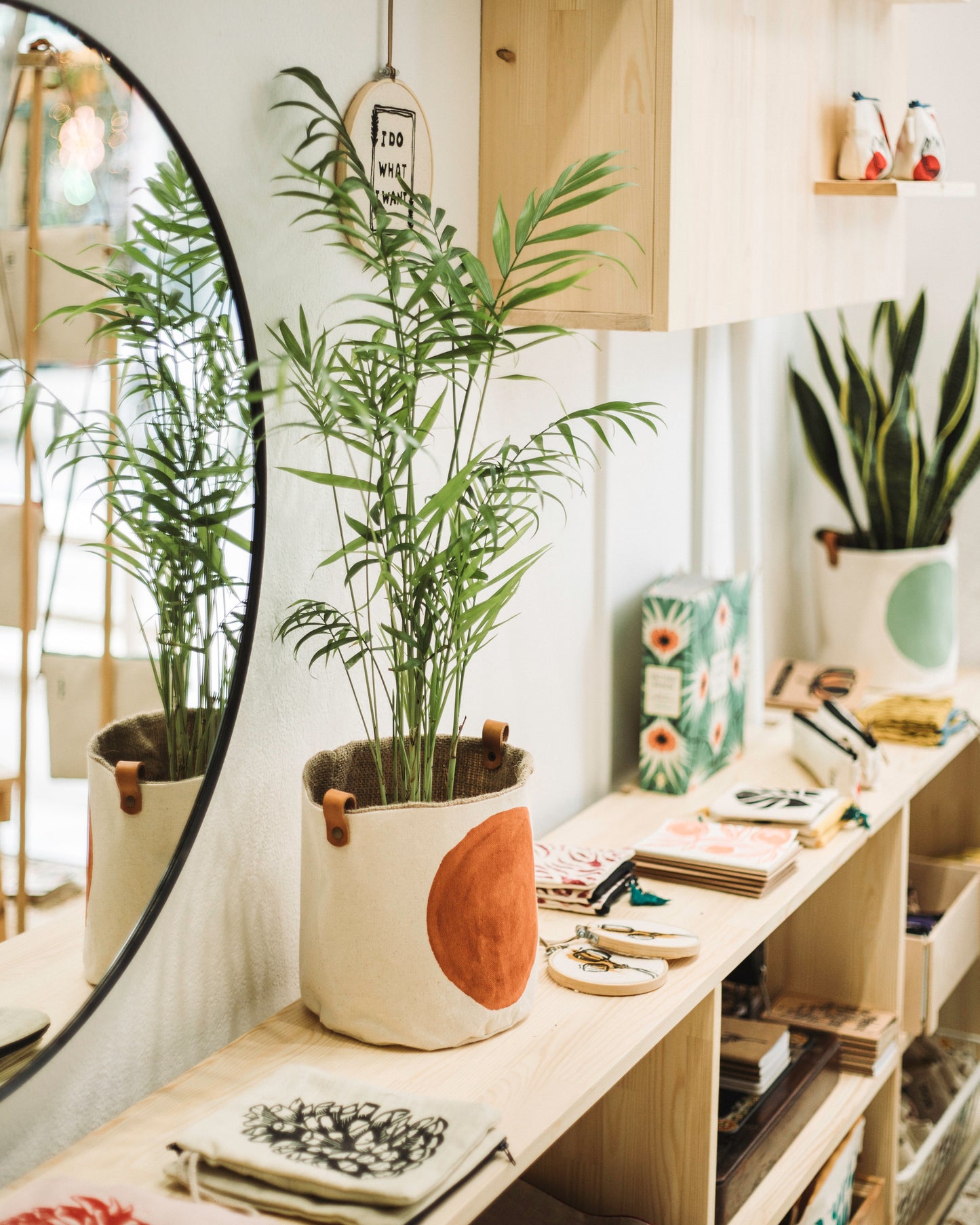 Medium Color Block Indoor Planter