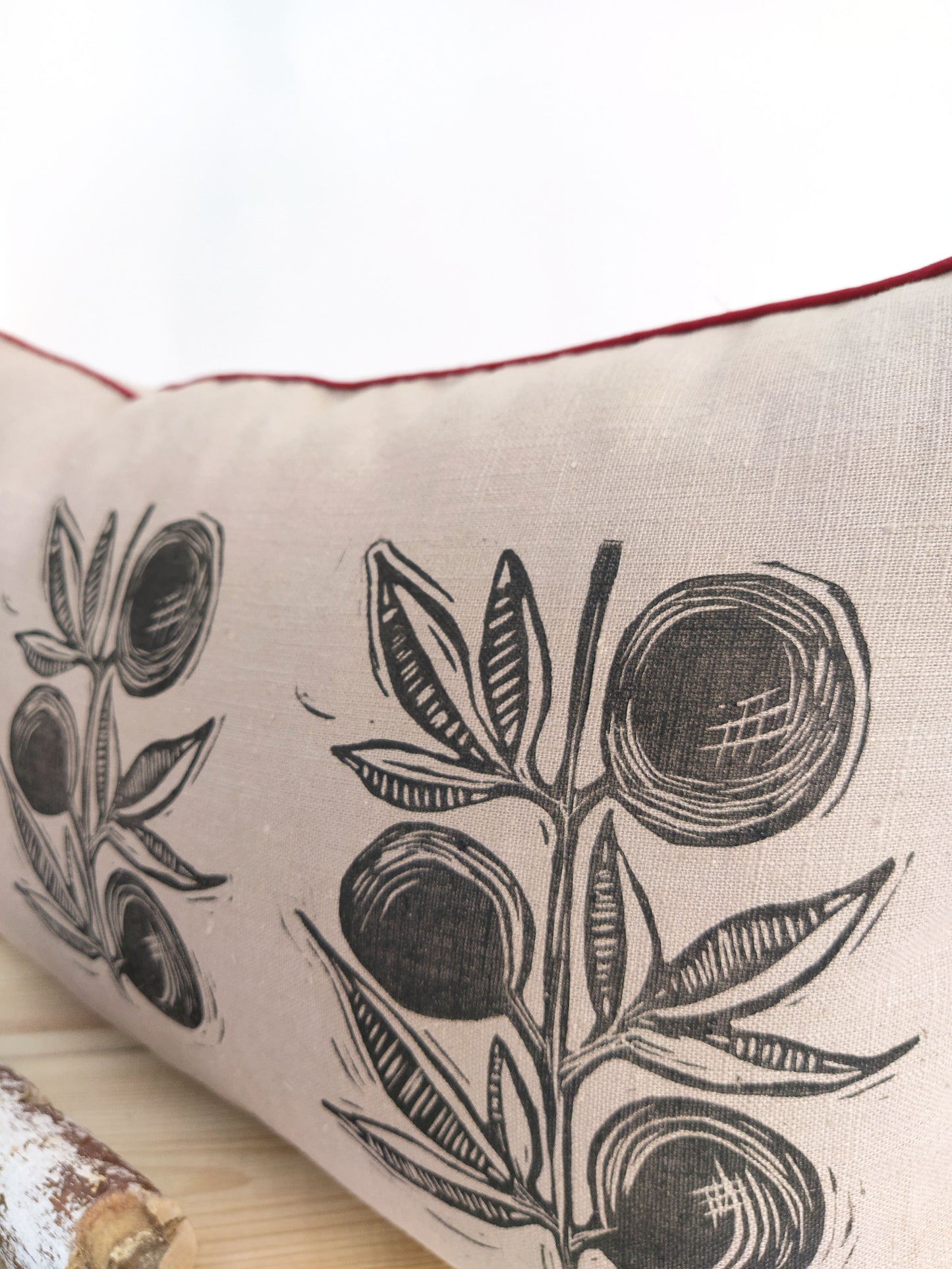 Heritage-Inspired Floral Cushion