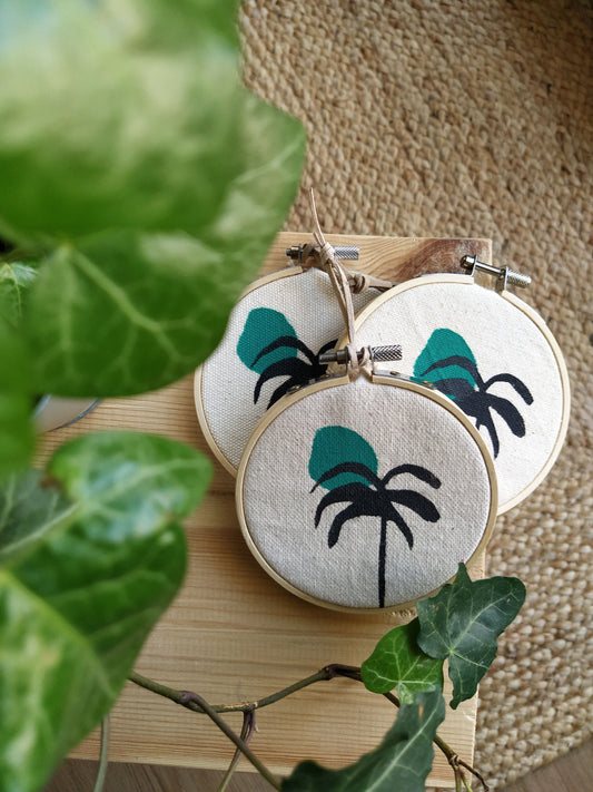 Mini Palm Tree Wall Decor