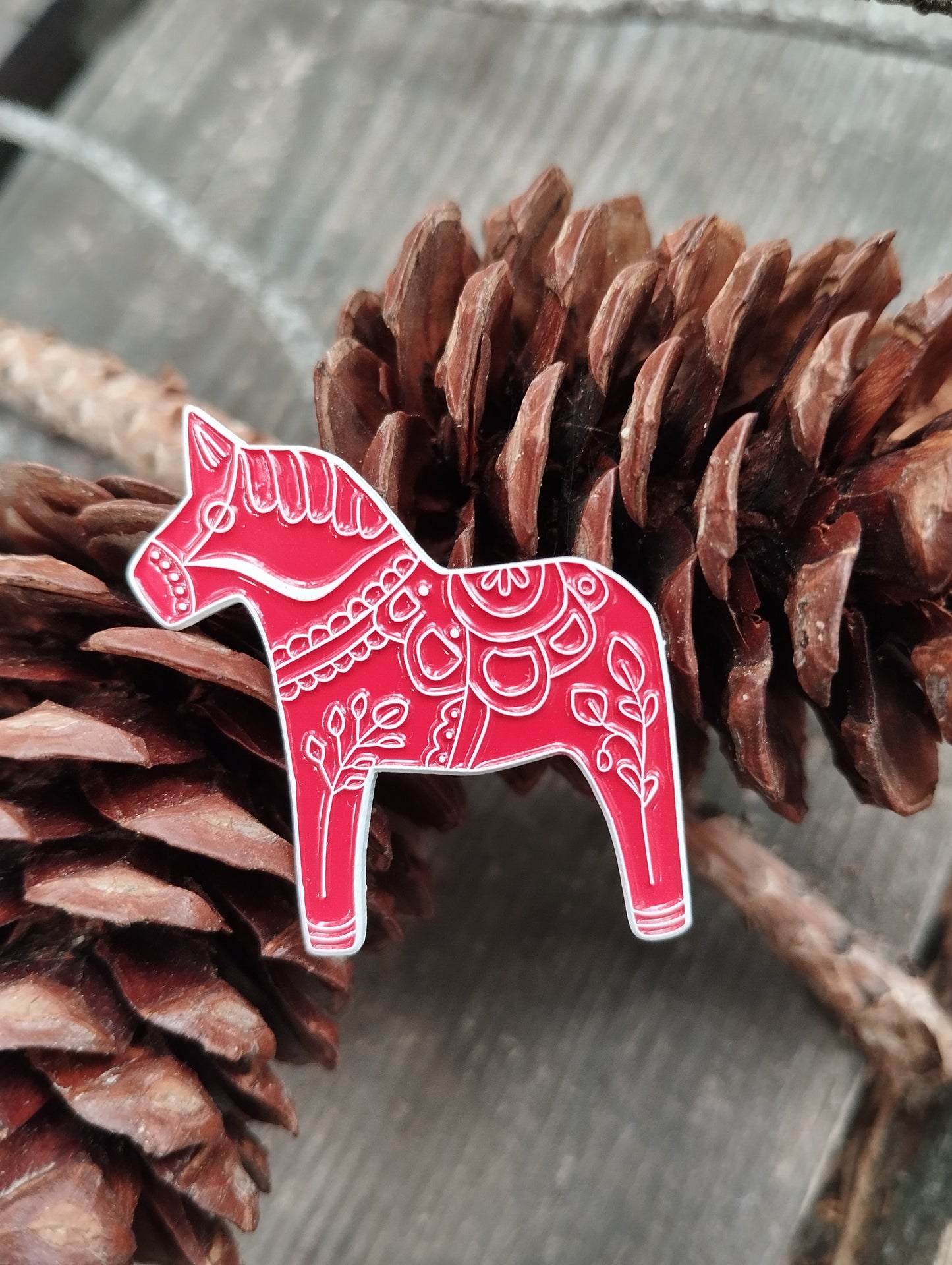 Χριστουγεννιάτικη Καρφίτσα Σμάλτου