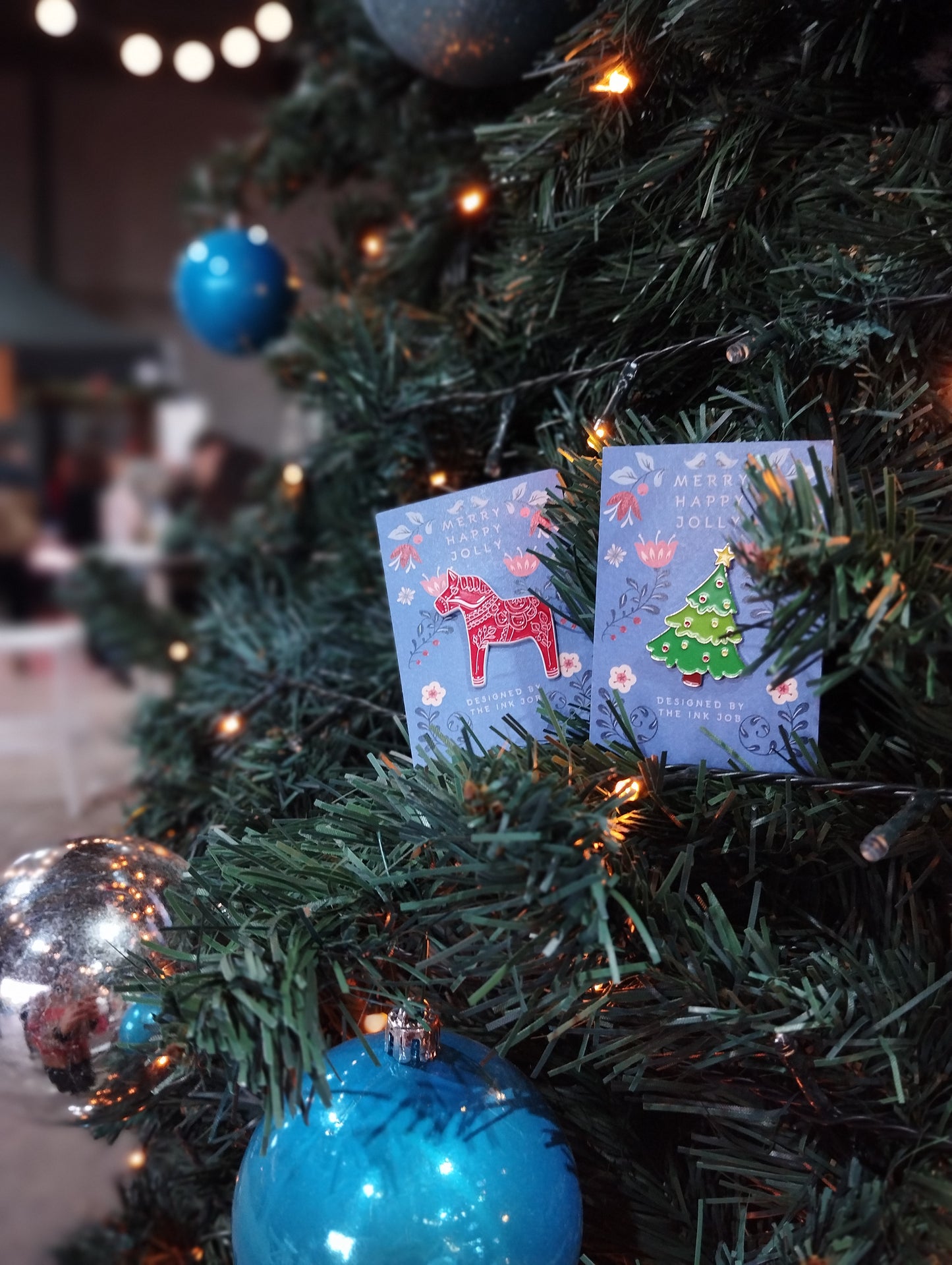 Χριστουγεννιάτικη Καρφίτσα Σμάλτου