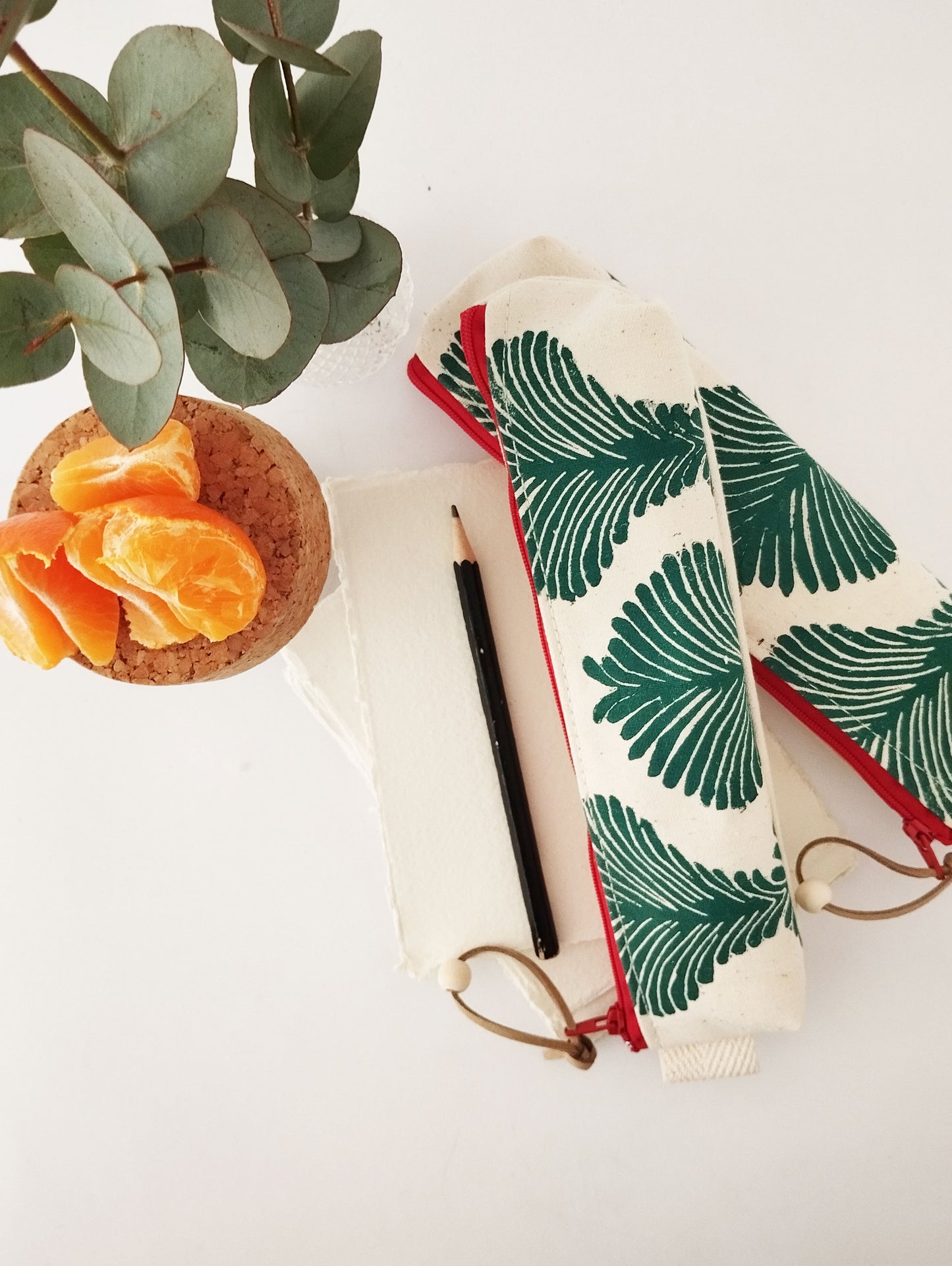 Bold Motif Design Pencil Case