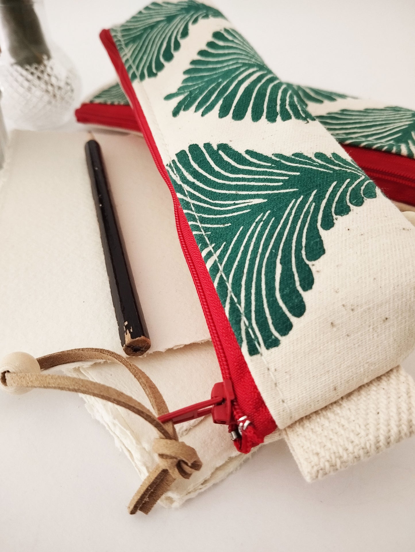 Bold Motif Design Pencil Case