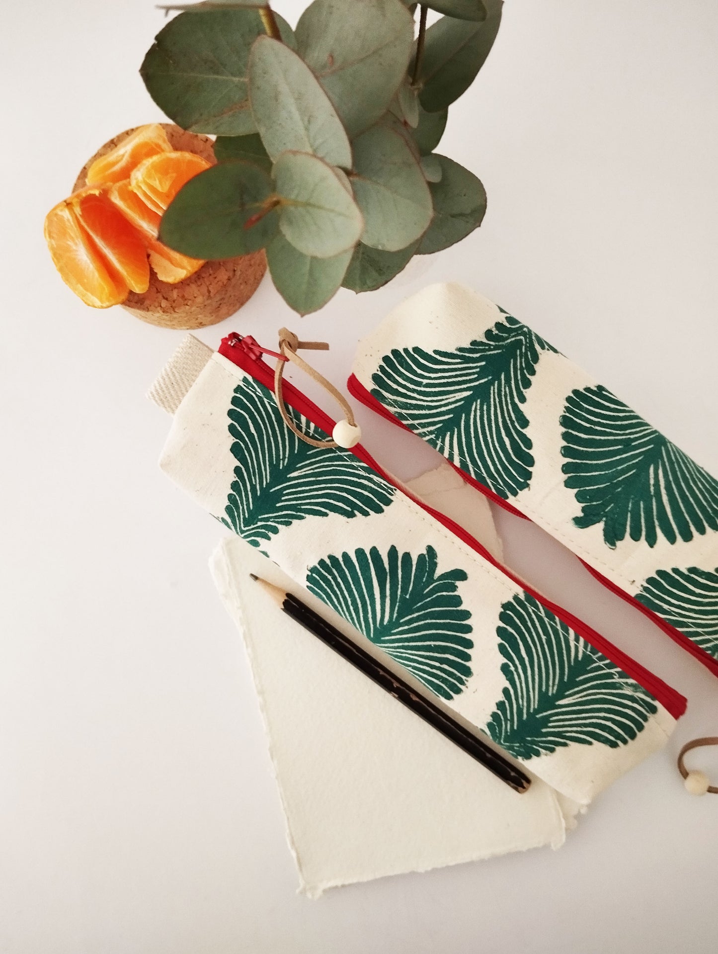 Bold Motif Design Pencil Case