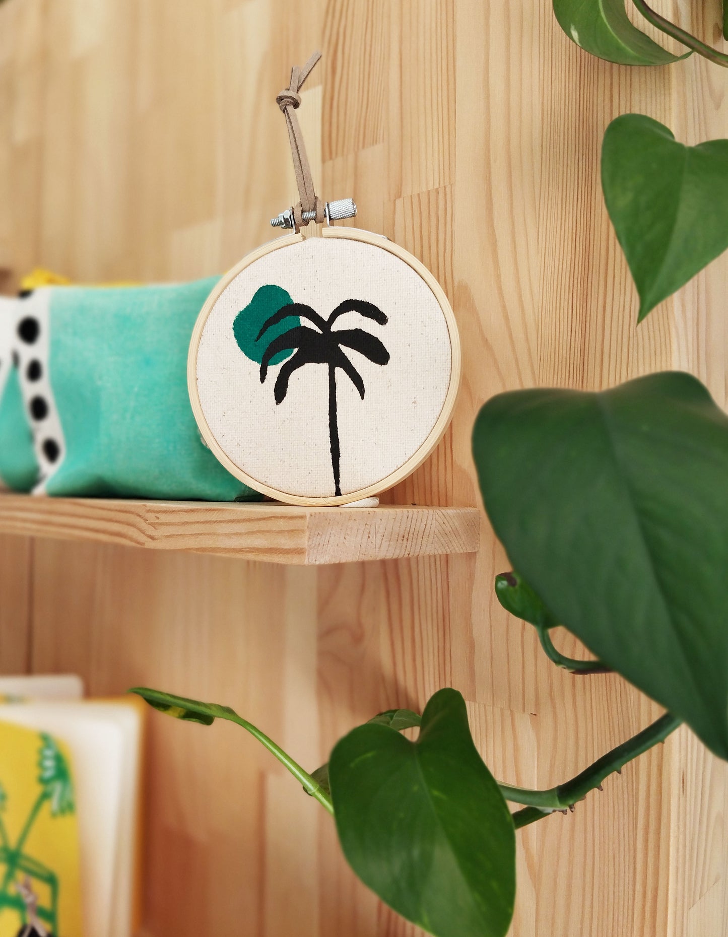 Mini Palm Tree Wall Decor