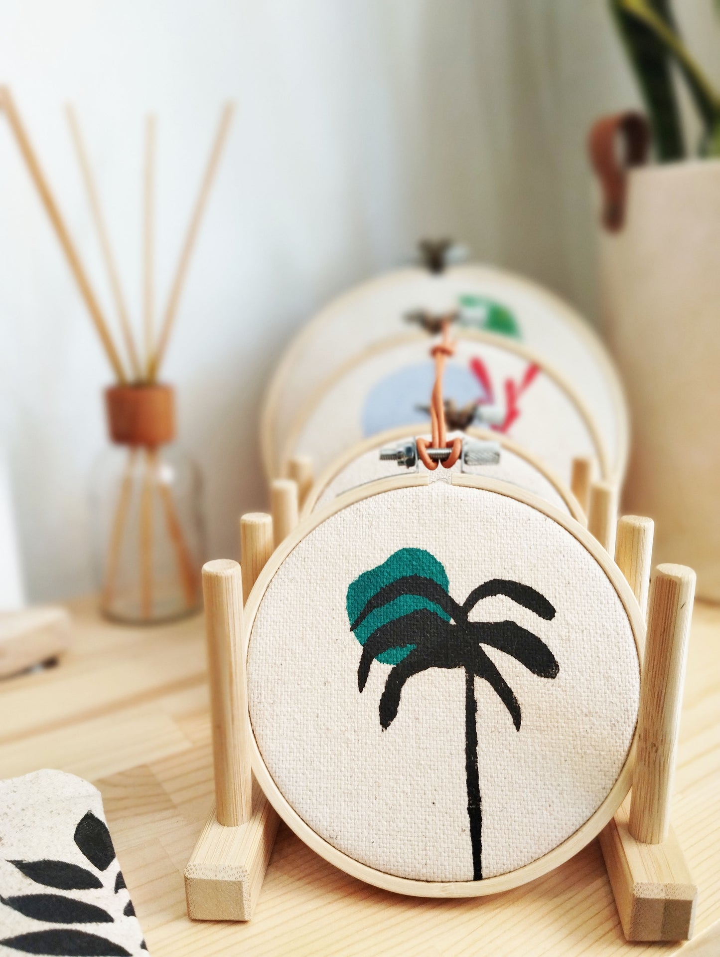 Mini Palm Tree Wall Decor