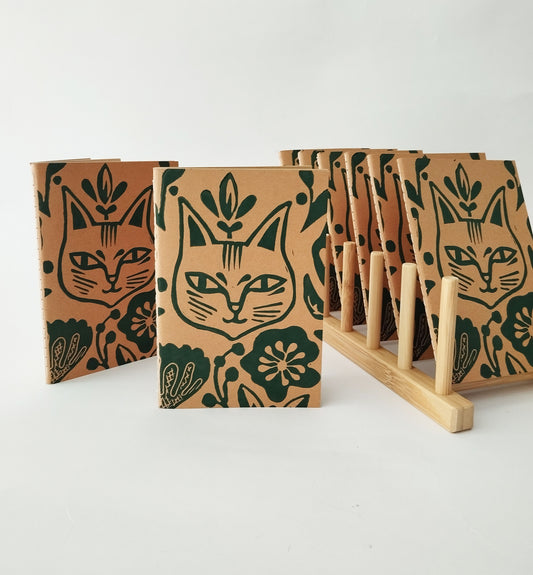 Folk Cat Notebook