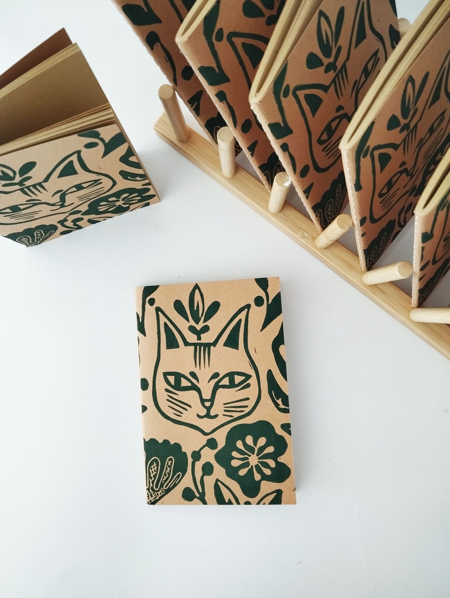 Folk Cat Notebook