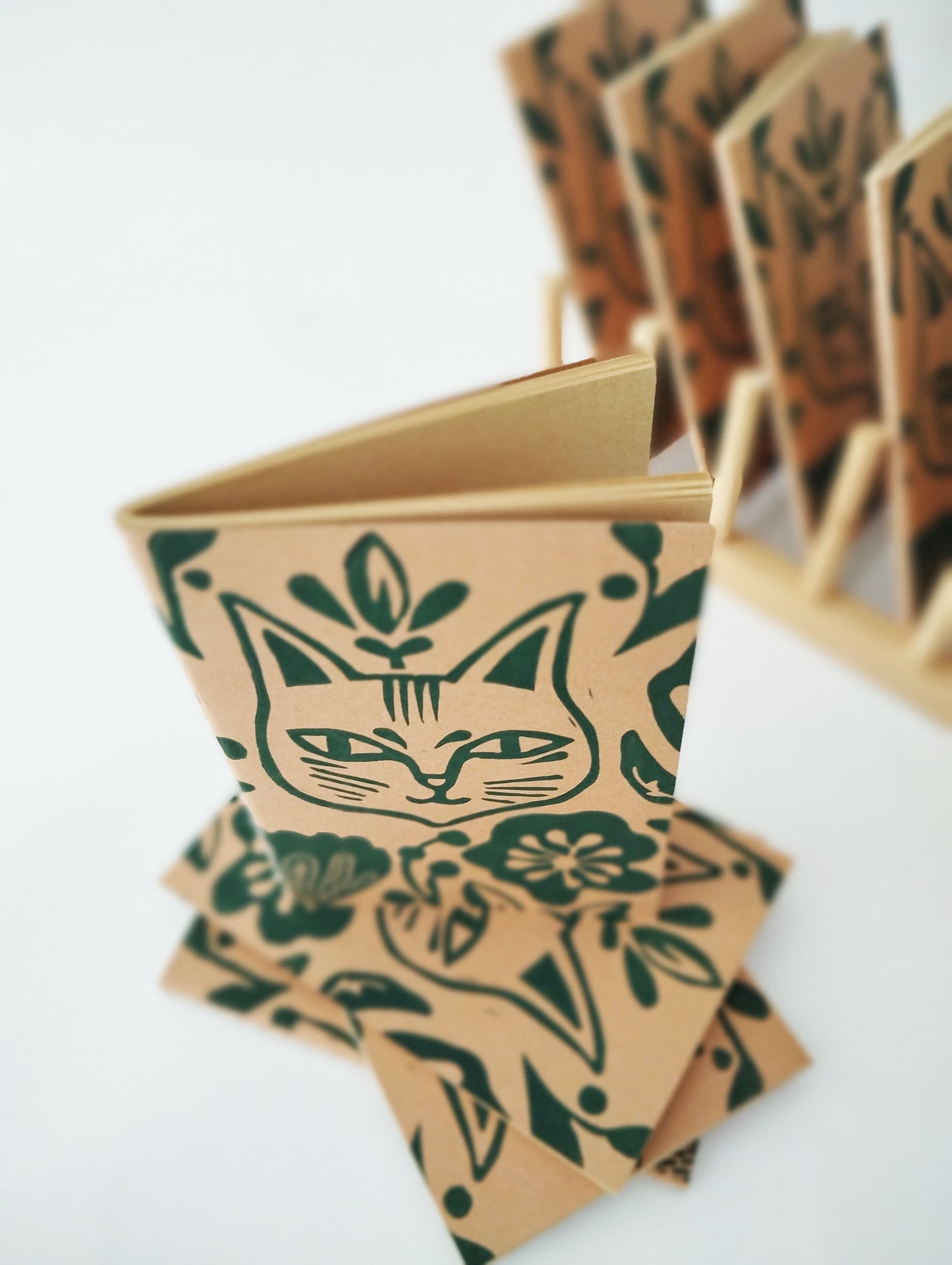 Folk Cat Notebook