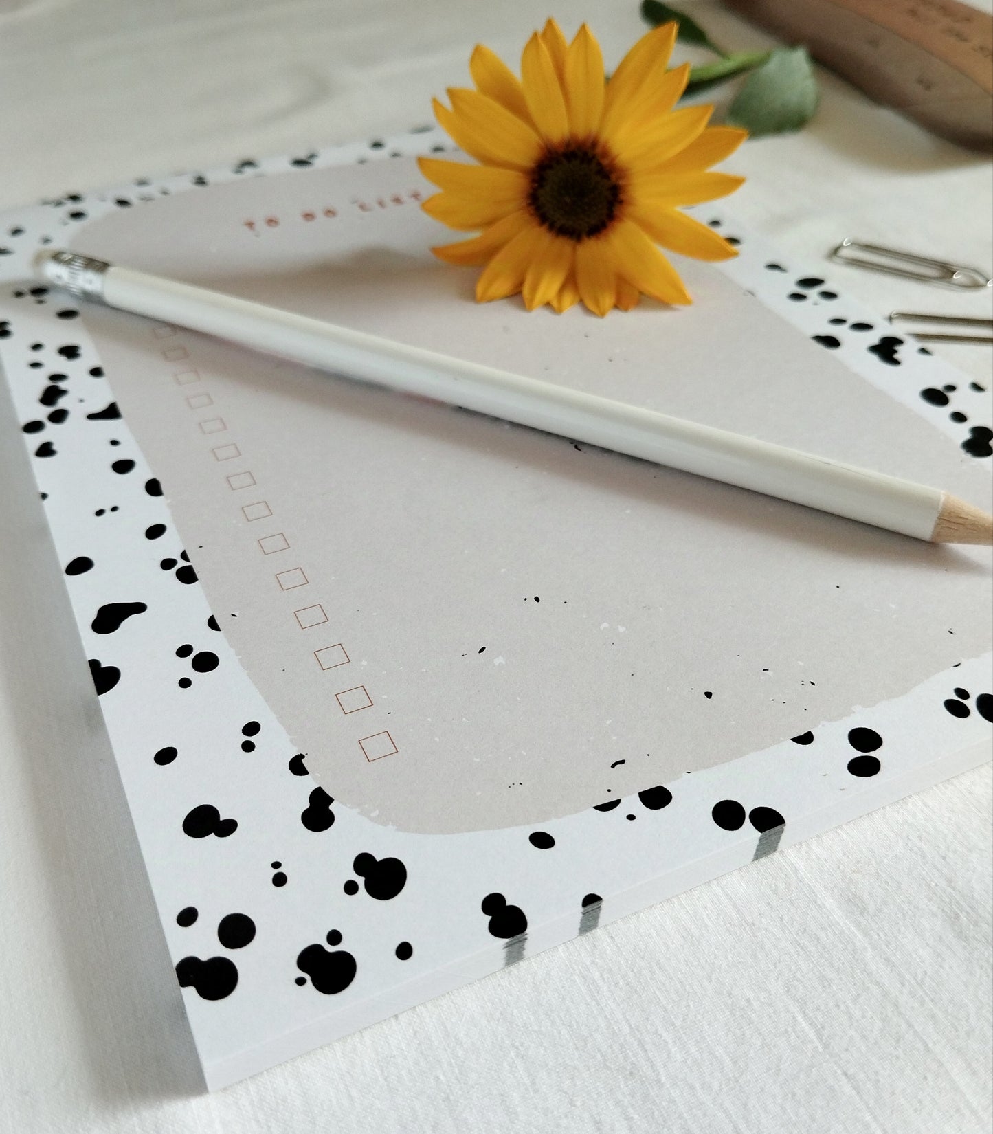 Dalmatian Spots A5 Notepad