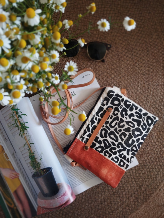 Vibrant Animal Print Crossbody Purse