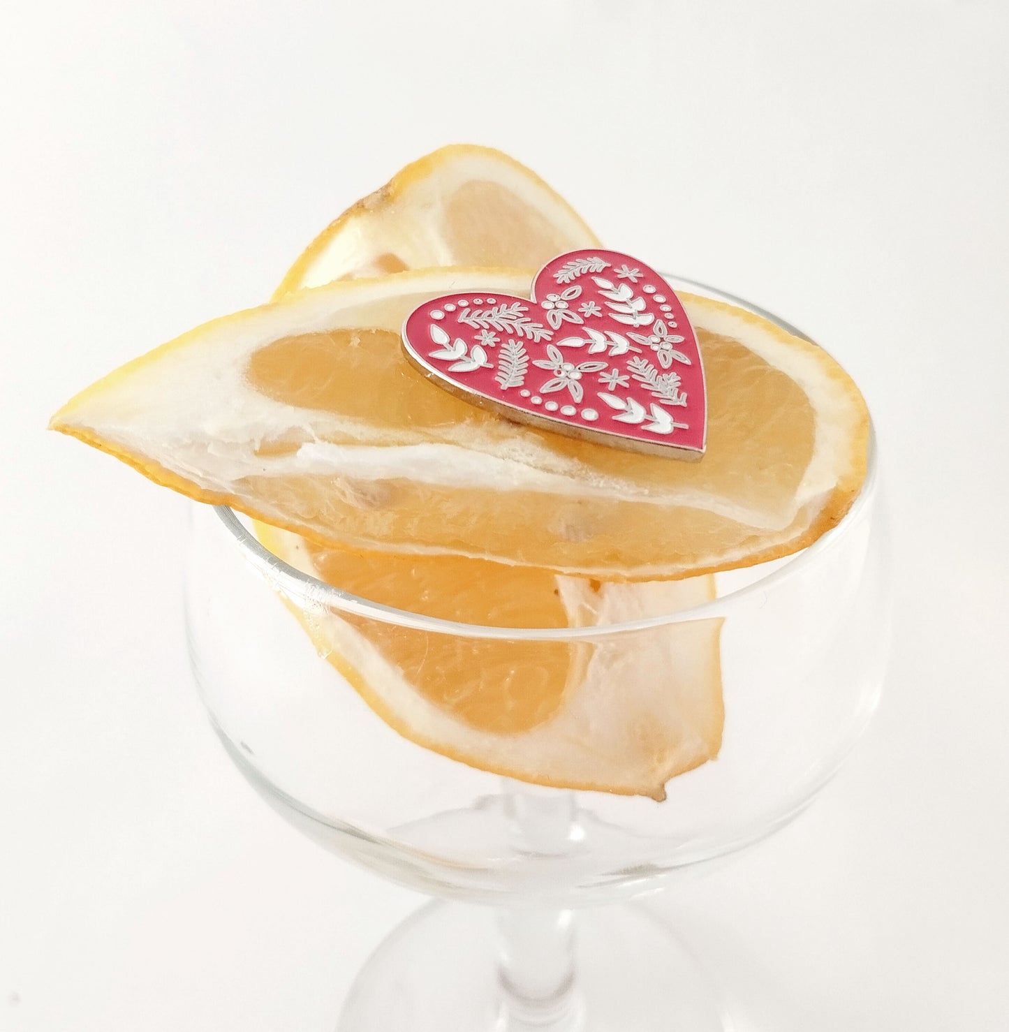 Enamel Pin Heart for Valentine's day