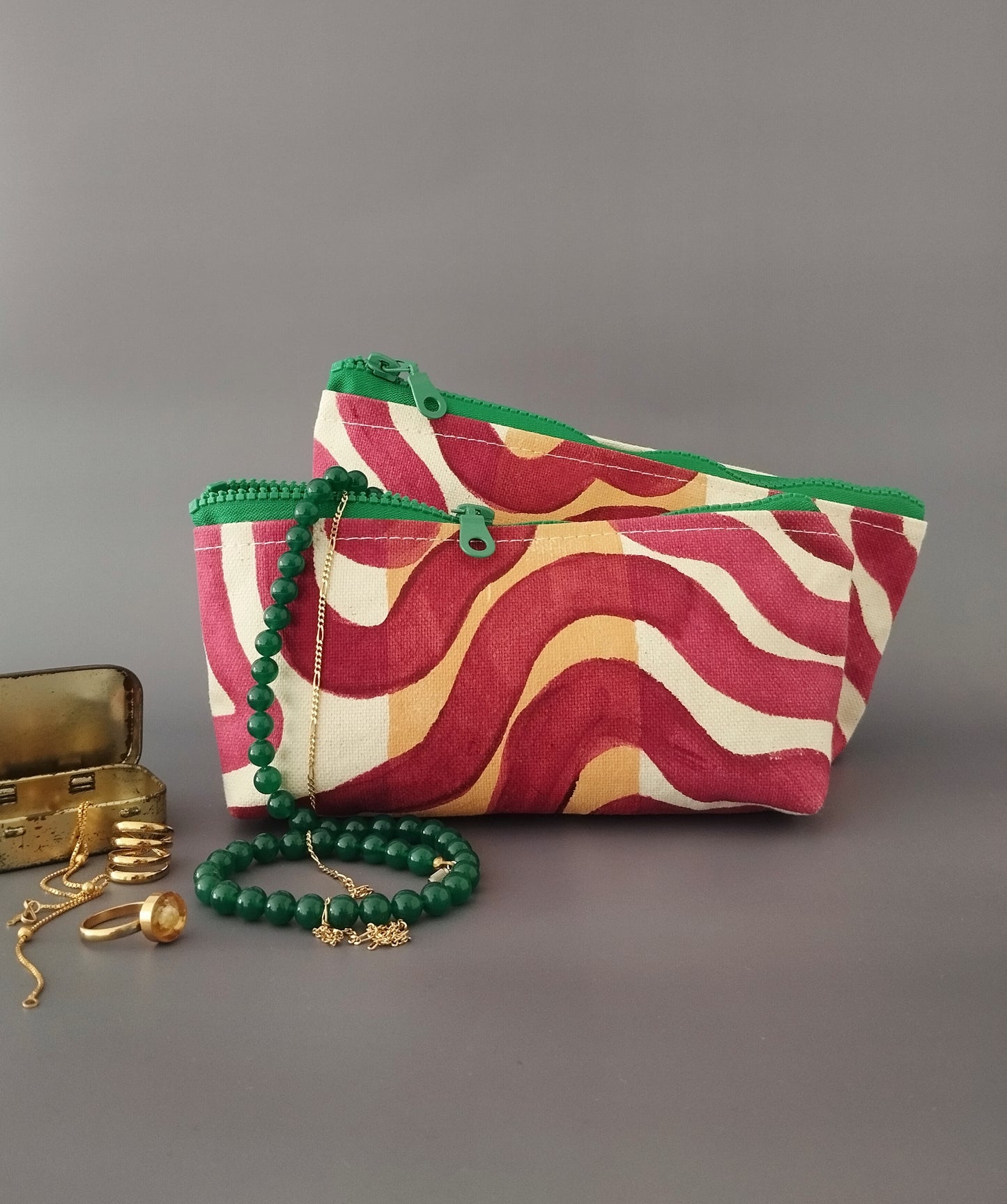 Elegant Brushtrokes Bag Organizer