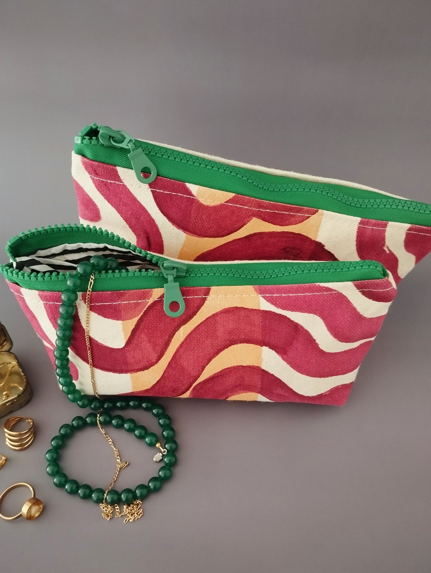 Elegant Brushtrokes Bag Organizer