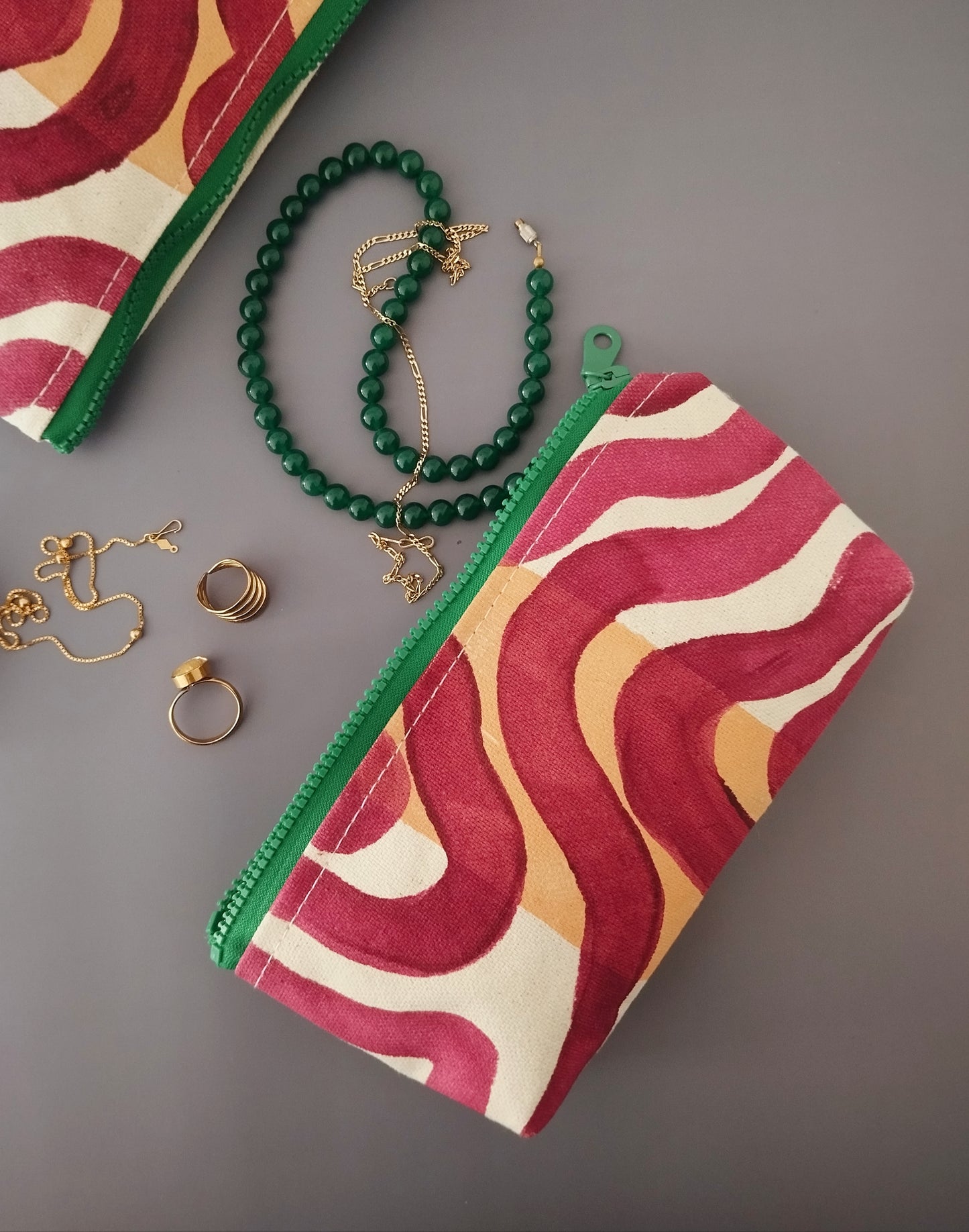 Elegant Brushtrokes Bag Organizer