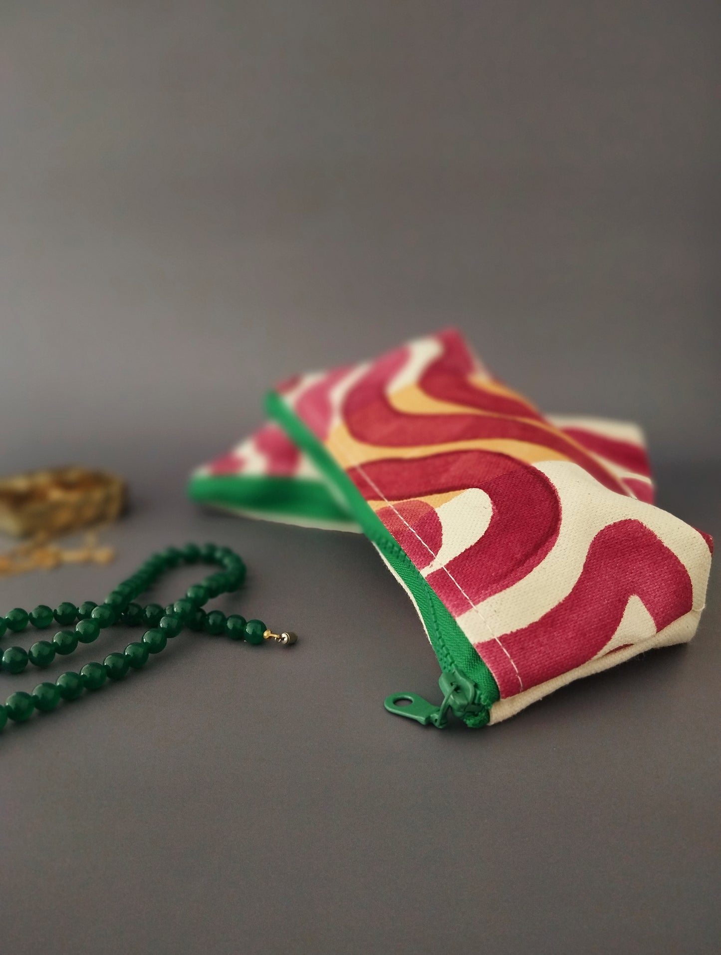 Elegant Brushtrokes Bag Organizer